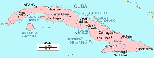 Cuba Mapa