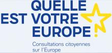 Logo Consultations citoyennes sur l'Europe