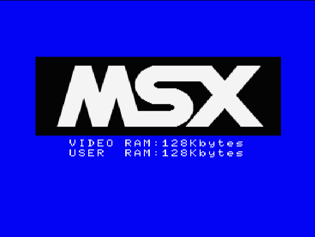 démarrage MSX