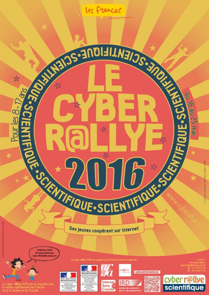Affiche Cyber Rallye Francas 2016