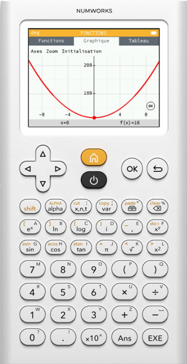 Calculatrice Numworks – LPO Daniella JEFFRY