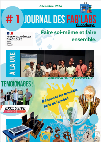 Premier numéro du Journal des Fab'Labs