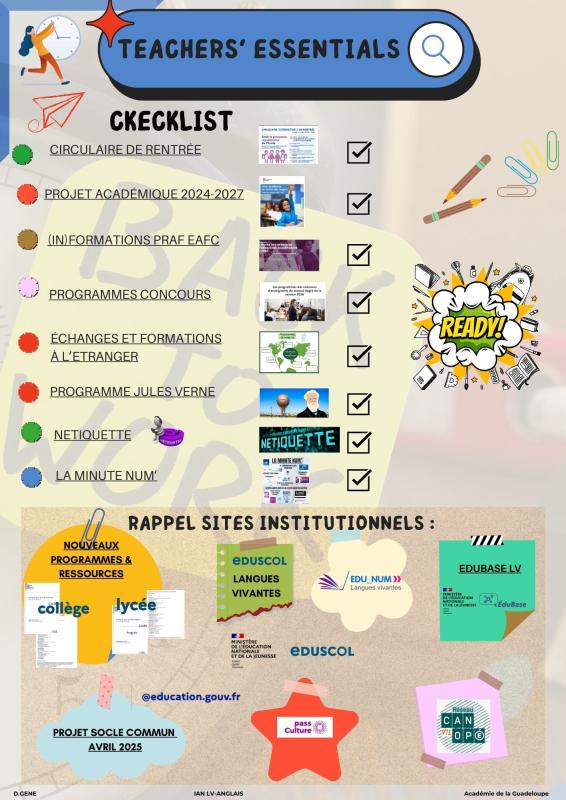 2025 TEACHERS’ ESSENTIALS