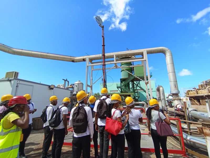 Immersion à la centrale géothermique de Bouillante