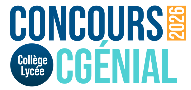 Concours Cgénial 2026 : ouverture du 2e tour d'inscriptions