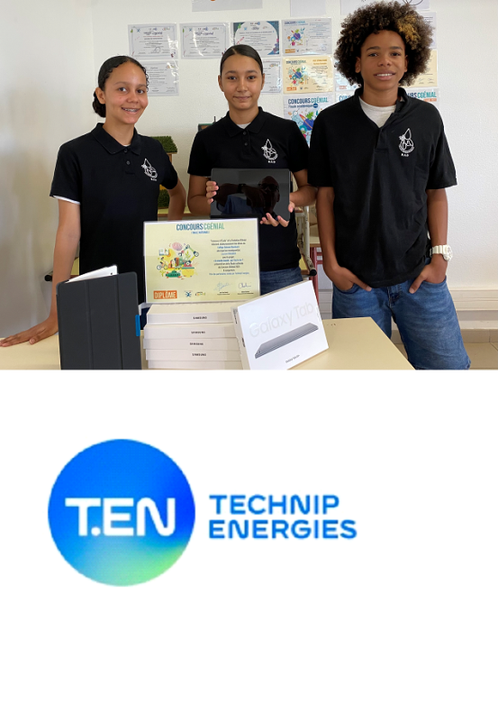 Concours Cgénial : Les élèves du collège Edmond BAMBUCK reçoivent leur prix