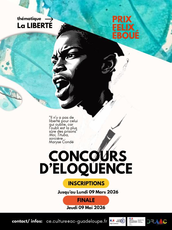 Prix Félix Éboué - Concours d'éloquence 2026
