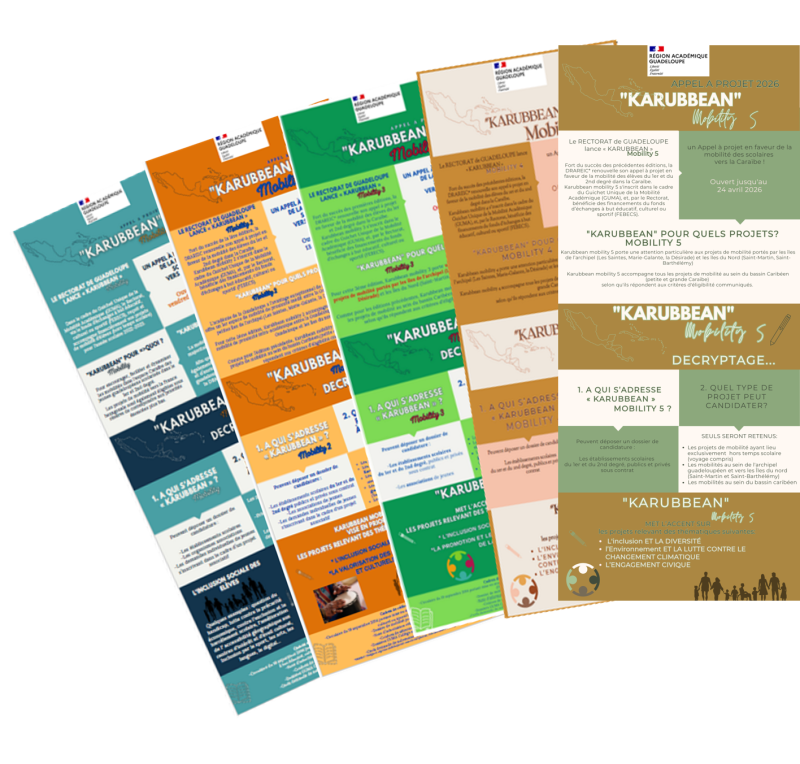 Karubbean Mobility 5 : l’appel à projets 2026 est lancé