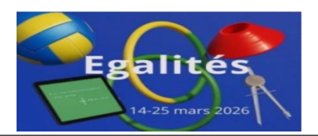 Semaine des mathématiques 2026 : « Égalités », un thème au cœur des apprentissages et des valeurs de l’École 