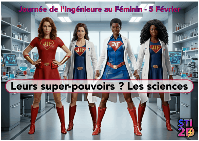 Journée Ingénieure au féminin 2026 au lycée R. WEINUM