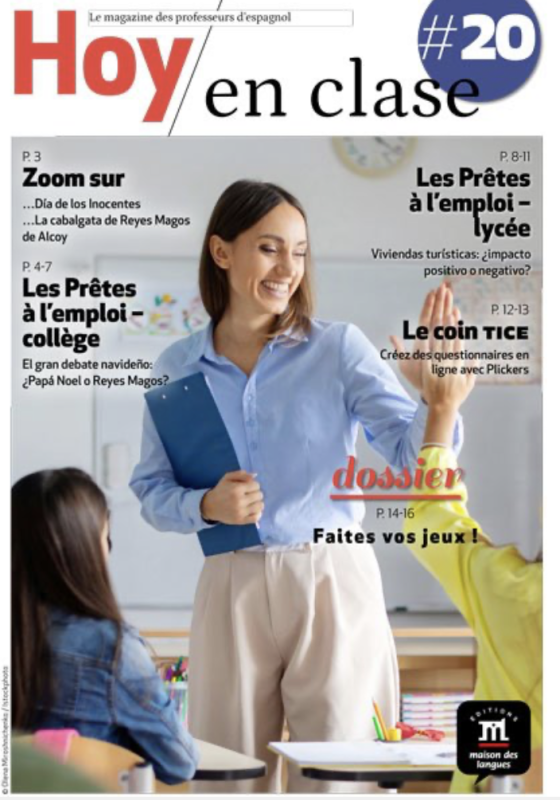 Magazine : Hoy en clase