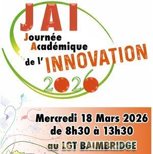 affiche Retour sur la journée Académique de l'Innovation 2026