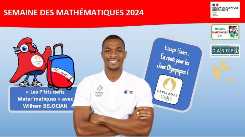 Semaine des mathématiques 2024 : Escape Game "En route vers les JO" 