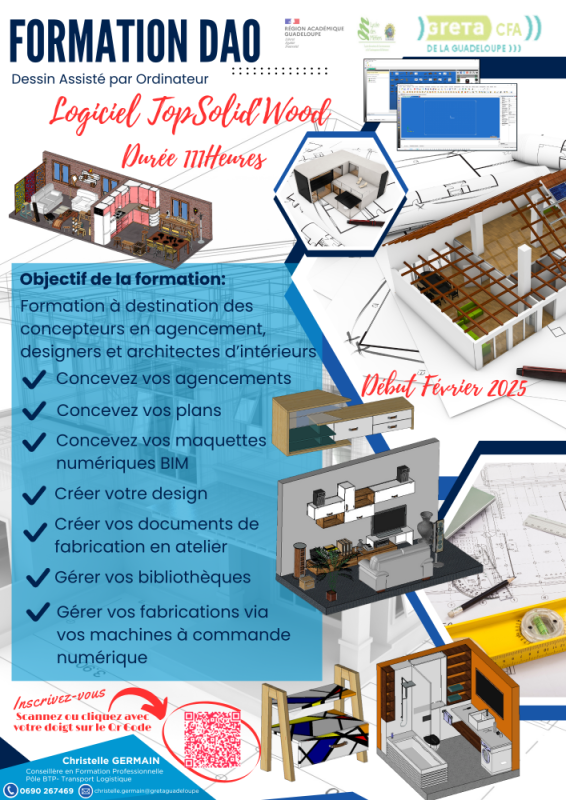 Formation DAO sur le "Logiciel TopSolid'Wood"