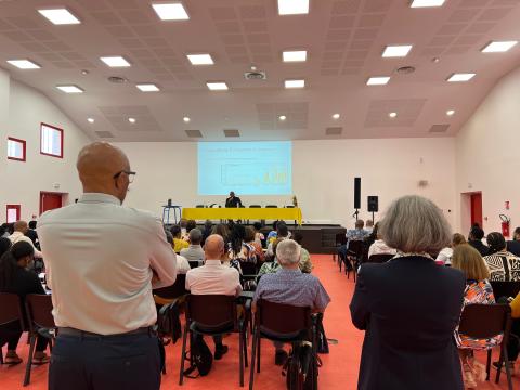 Les deux inspecteurs de la discipline qui supervisent la journée