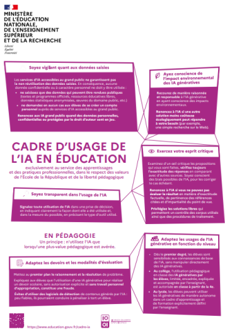 cadre usage IA