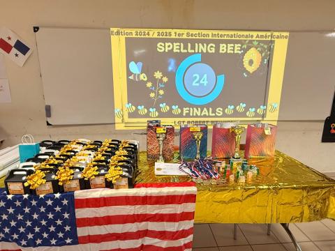 Finale du Spelling Bee International au LGT Robert Weinum