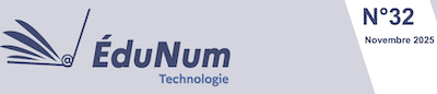 Lettre ÉduNum Technologie n° 32 - novembre 2025
