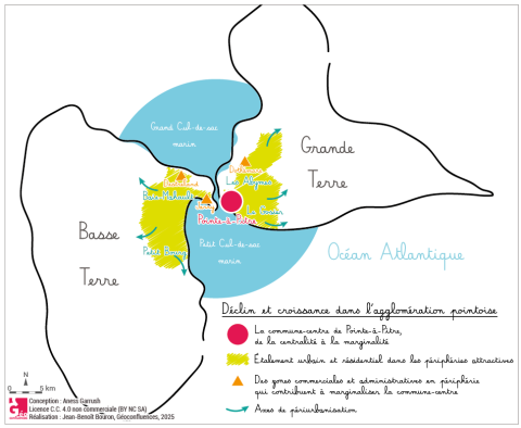 croquis Guadeloupe réalisé par Aness Garrush