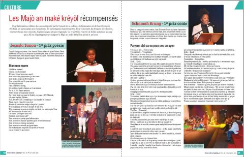 Concours Majò an maké kréyòl