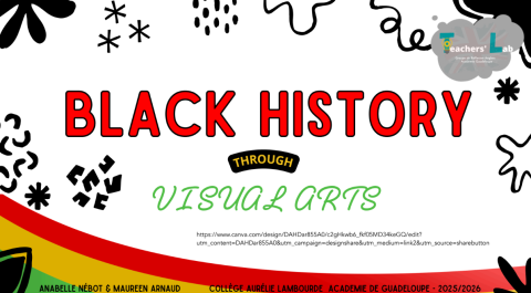 BLACK HISTORY THROUGH VISUAL ARTS