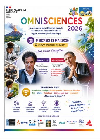 Affiche Omnisciences 2026