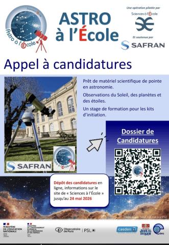 Affiche Astro à l'école