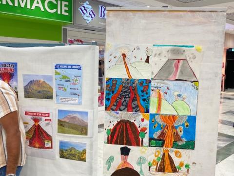 Travail sur les volcans de la caraïbe