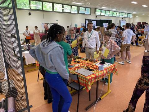 Passage d'un jury