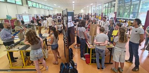 Stands lors de la finale
