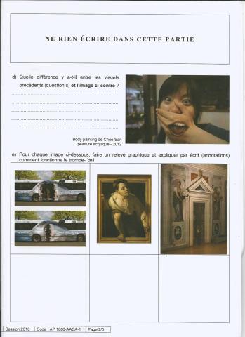 Sujet Bac pro épreuve E6 page 2/5