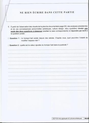 Sujet Bac pro épreuve E6 page 3/5