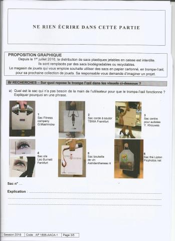 Sujet Bac pro épreuve E6 page 3/5