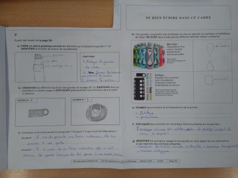 Sujet Bac pro épreuve E6 page 3/6