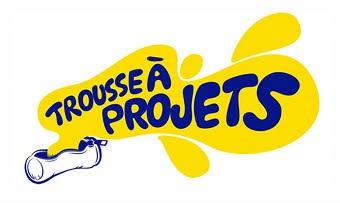 Une trousse d'où s'échappe la bulle "Trousse à Projets"