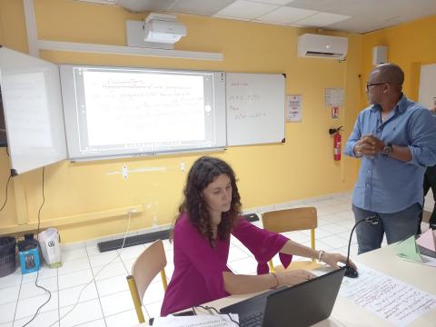 Photo 3 formation inter degré au Lycée F. PROTO