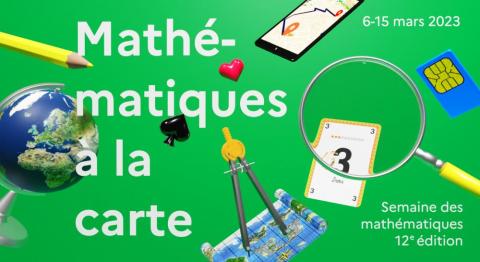 Affiche Mathématiques à la carte 2023