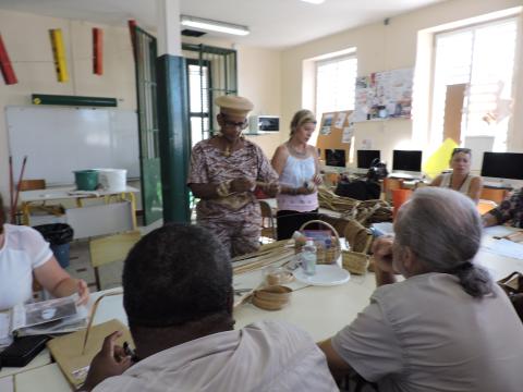 ATELIER DE TRESSAGE : Bacoua