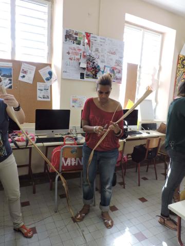 ATELIER DE TRESSAGE : Bacoua