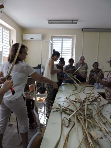 ATELIER DE TRESSAGE : Bacoua