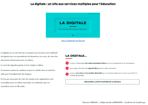 LA DIGITALE