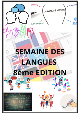 8ème ÉDITION DE LA SEMAINE DES LANGUES  