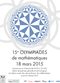 Olympiades nationales de mathématiques 2015