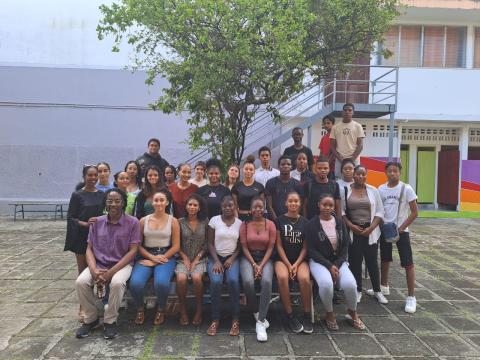 Masterclass dans le cadre du projet "La voix dans tous ses états avec Gino Sitson.