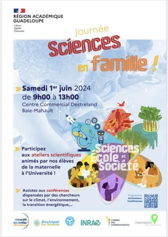 Affiche sciences en famille !