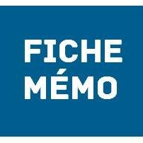 Fiches "Mémo" des offres de services