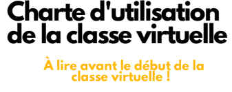 Charte d'utilisation de la classe virtuelle