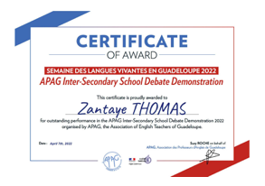 Semaine des Langues Vivantes 2022  - APAG