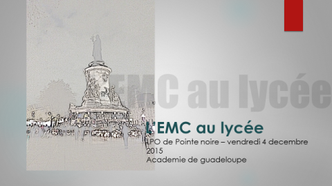 L'EMC au lycée