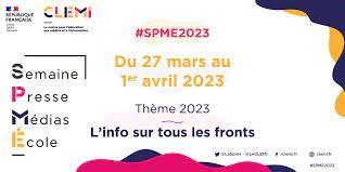 Semaine de la presse et des médias dans l'école 2023